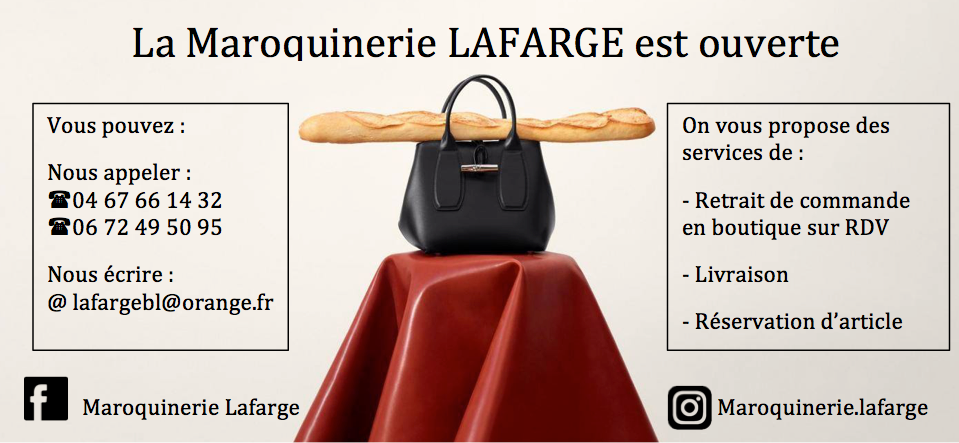 Sac 2024 lafarge maroquinerie